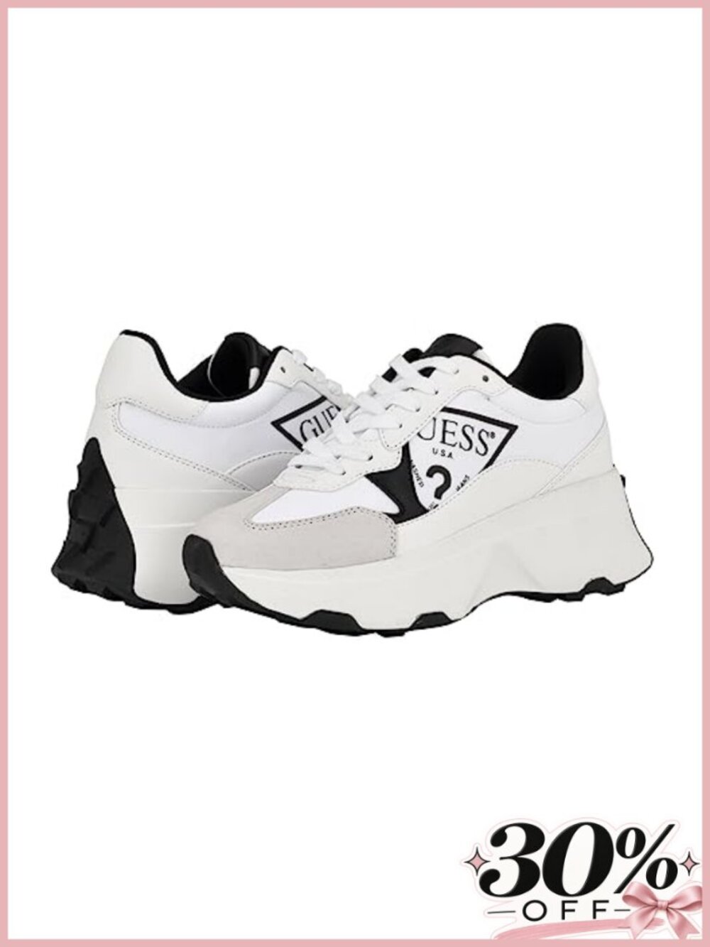 Chunky Platform Lace-Up Sneakers